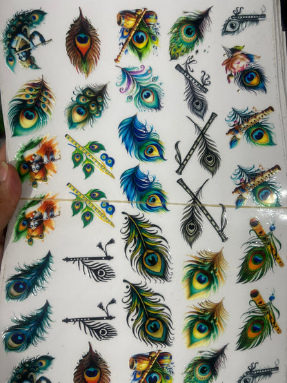 UV Cut Out Sticker Sheet