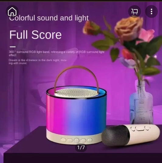 G2 / K52 smart portable speaker,single MIC karaoke speaker
