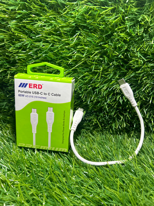 ERD UC-215/ 65W Type C To Type C power bank Cable