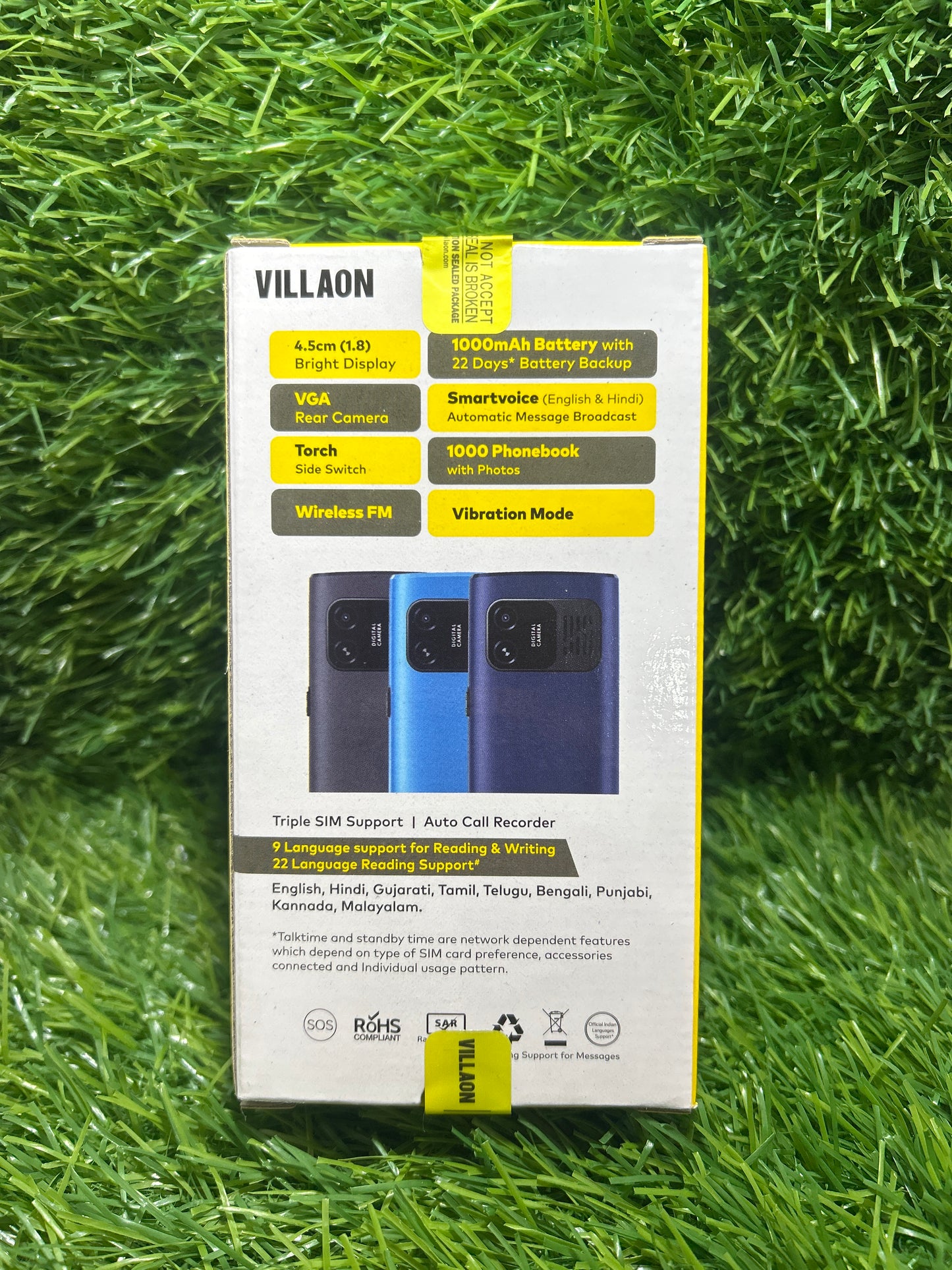 Villion V120 C16 Keyped Mobile Phone
