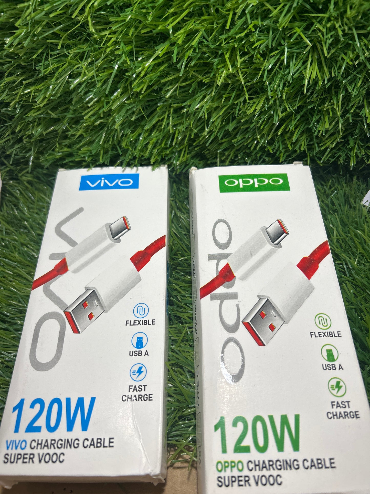 OPPO / VIVO 120W White Type  C Cable