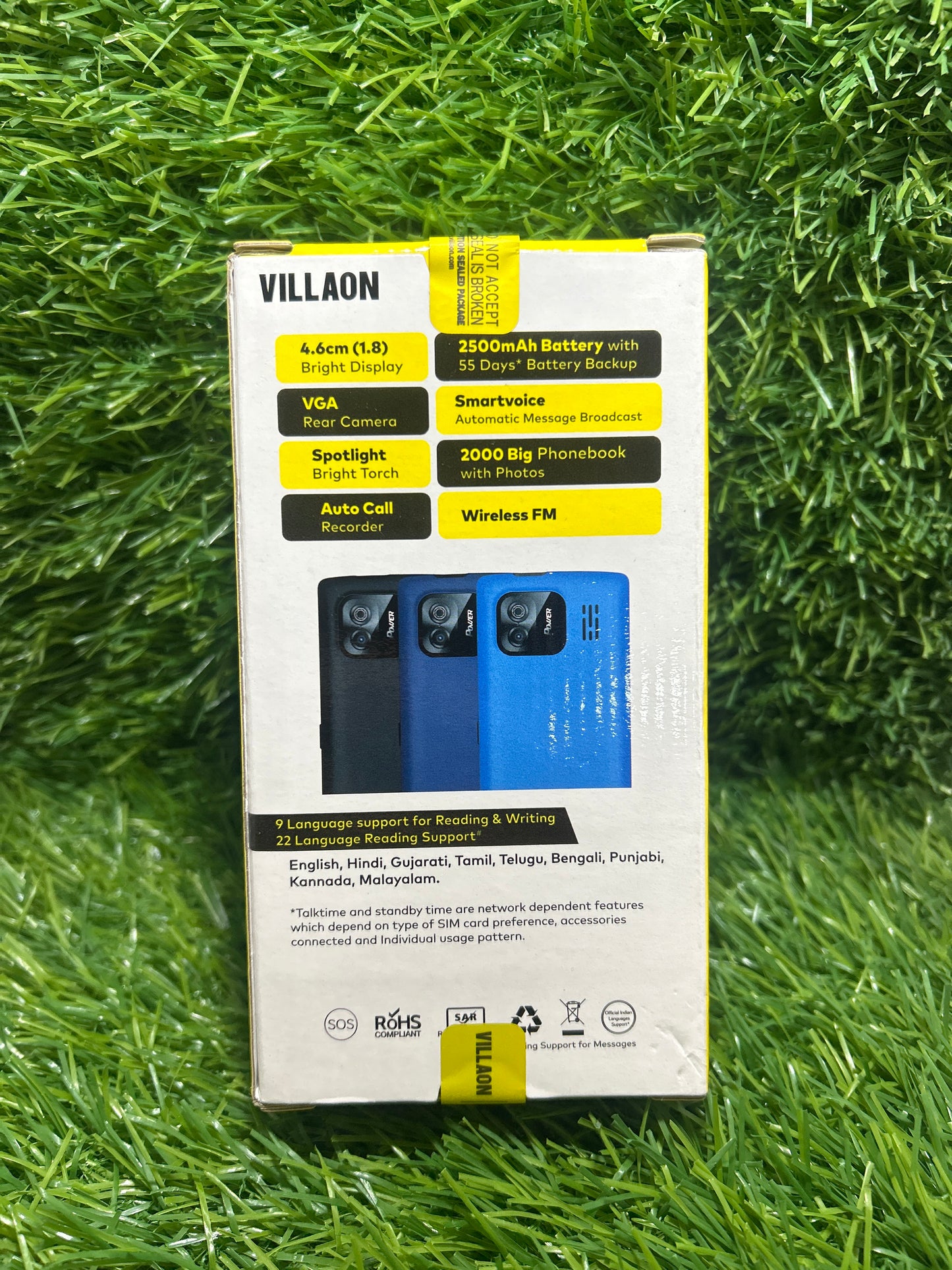 Villion V211 Shakti Keyped Mobile Phone