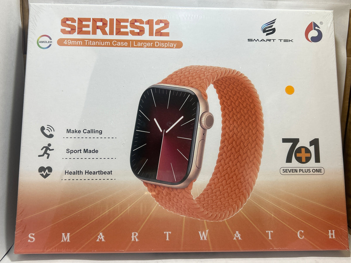 Series 12 Smart Watch Premium Design & Fitness Tracker A