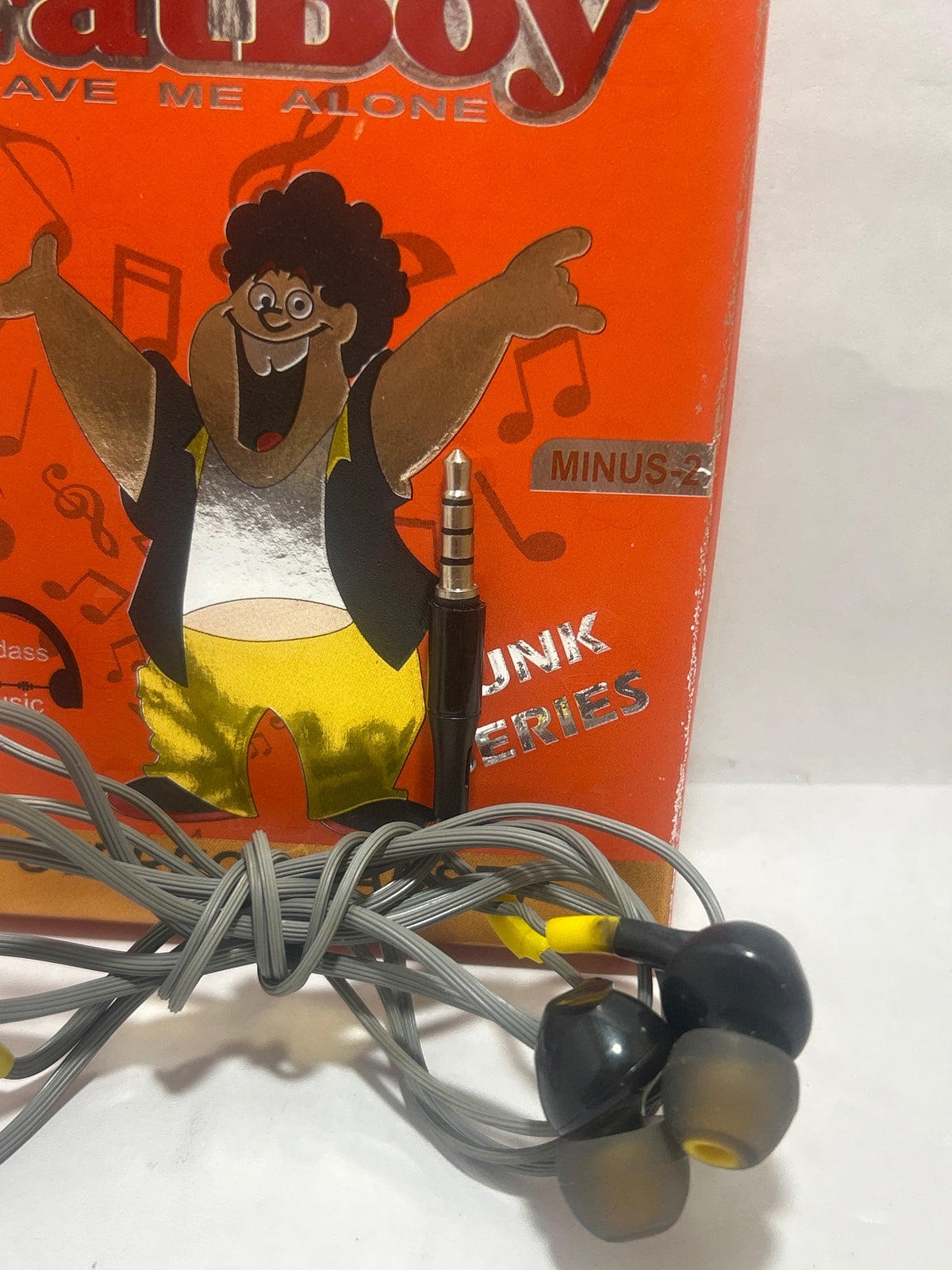 FAT BOY MINUS-2 STEREO EARPHONES