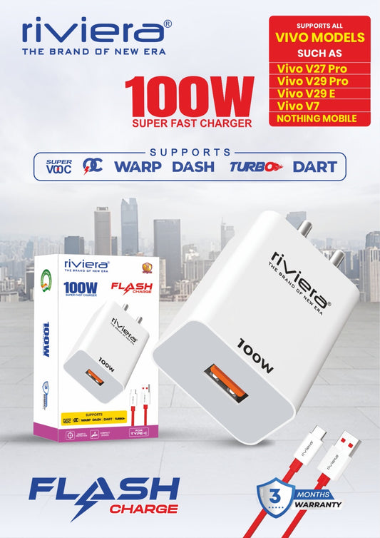 Riviera 100W/Type C Charger