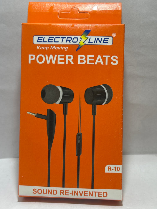 ELECTRO LINE R-10 POWER BEATS EARPHONES