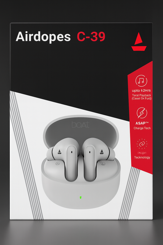 Boat Airdopes C-39 Wireless Bluetooth Earbuds
