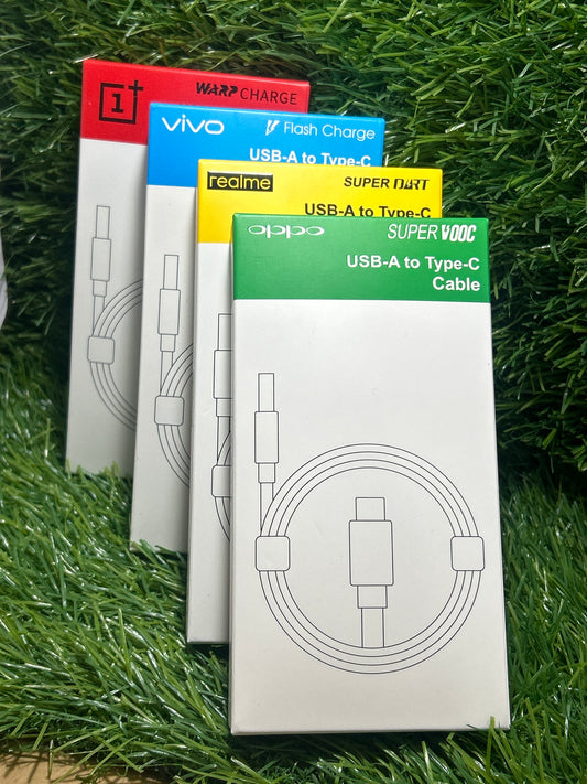 Oppo Vivo High Quality 6amp. White Cable