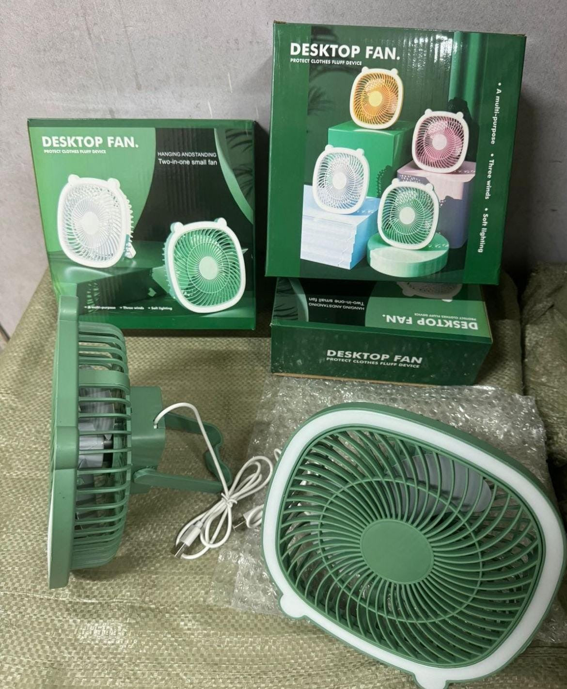 desktop Fan usb wala