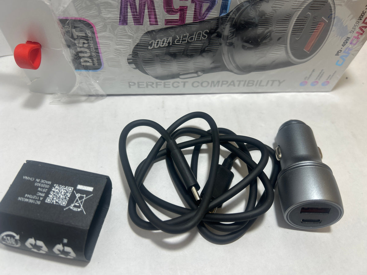 Dust PD 45W Super Vooc Car Charger