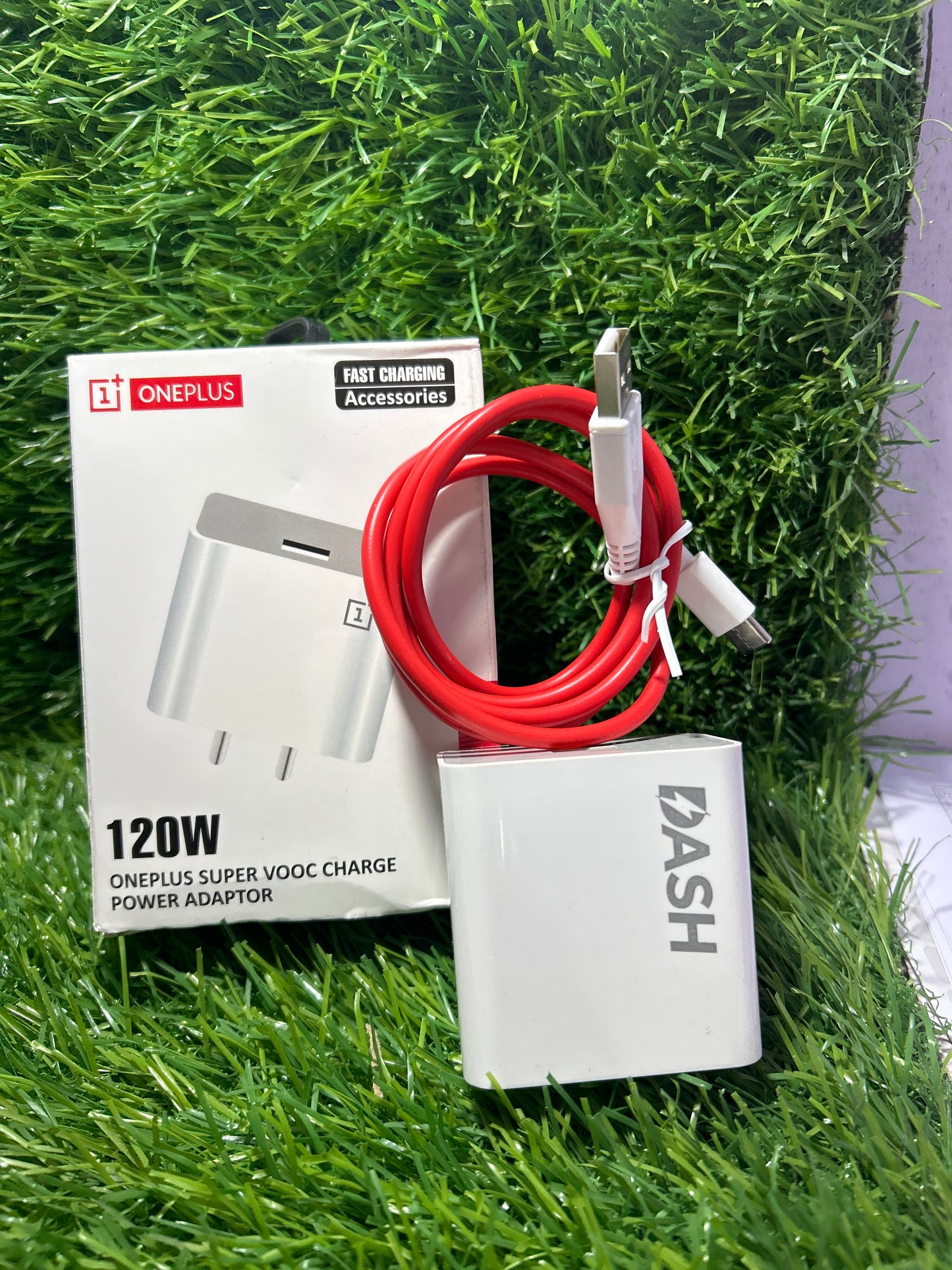 ONEPLUS 120W ,SUPER VOOC type-C charger With Type C cable