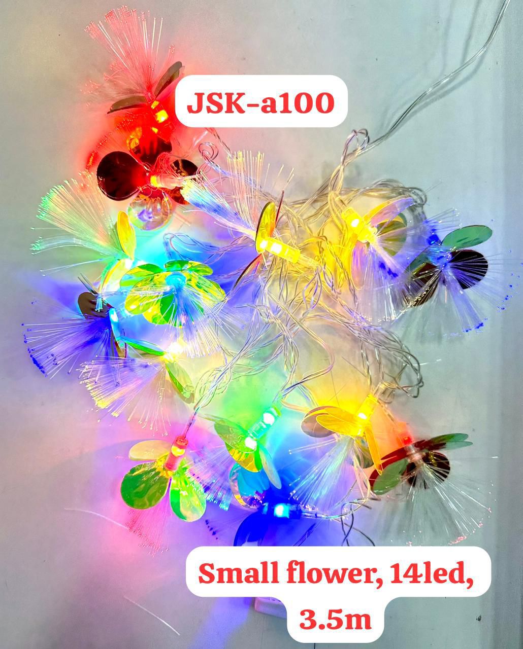 J&K a100 Lighting Chain Flowers