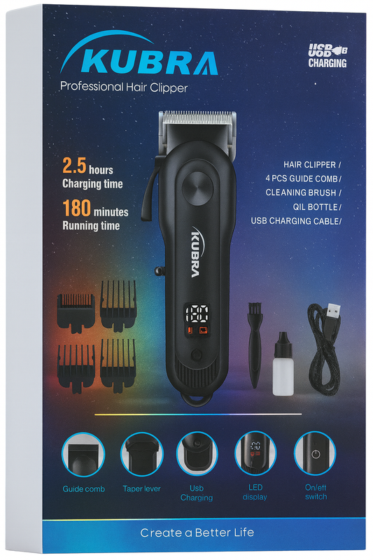 Kubra Professional Hair Clipper
