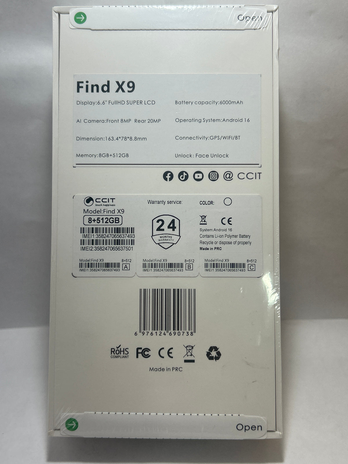 Find X9 Pro Flagship 5G Smartphone