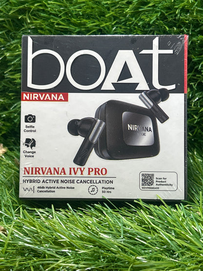 Boat Nirvana IVY Earbuds hard Box