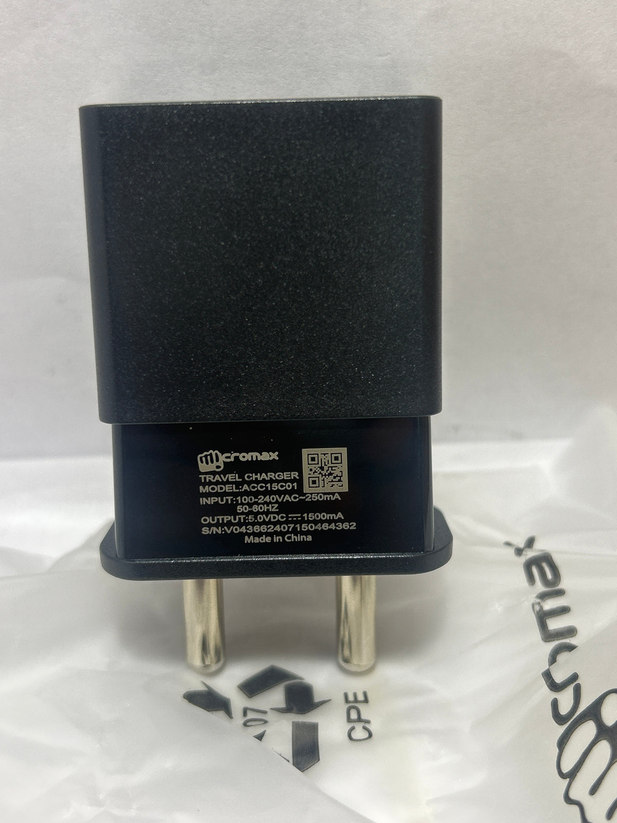 Micromax Orignal Charger New modal 15c01