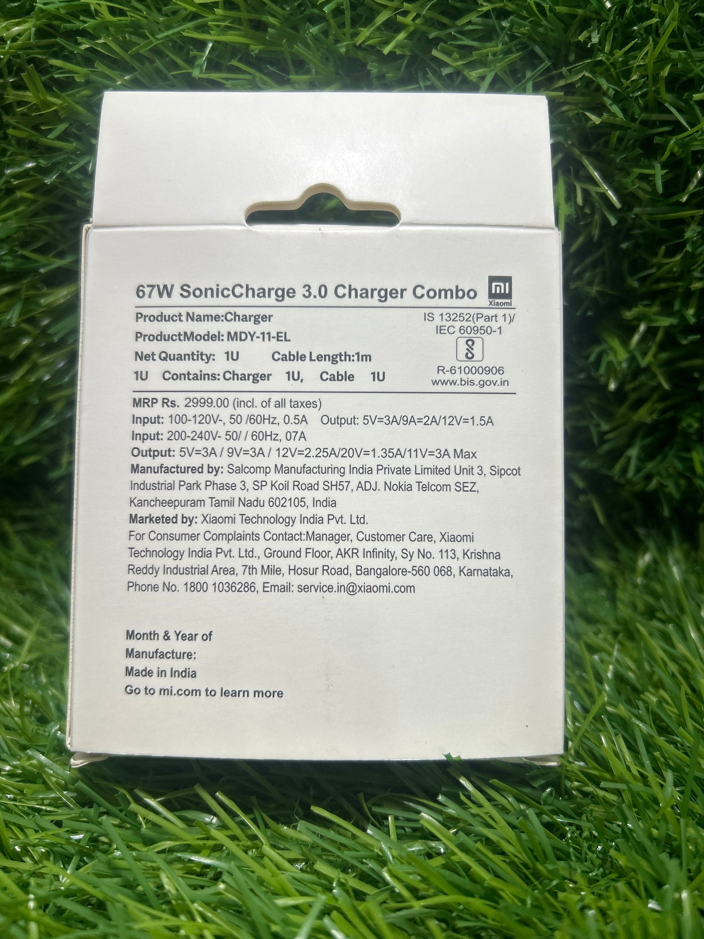 Xiaomi 67W SonicCharge 3.0. Dock