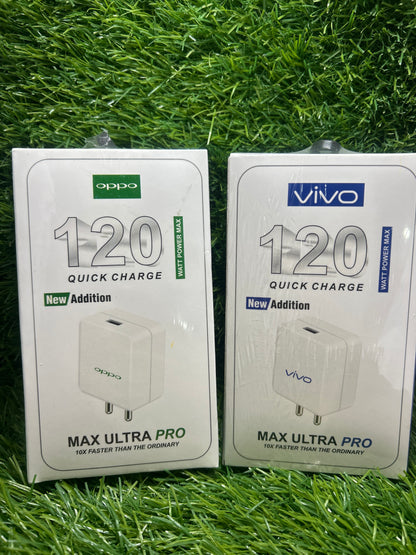 Imported Oppo/ Vivo 120W Type C Charger