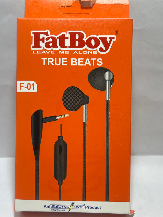FATBOY F-1 TRUE BEATS EARPHONES