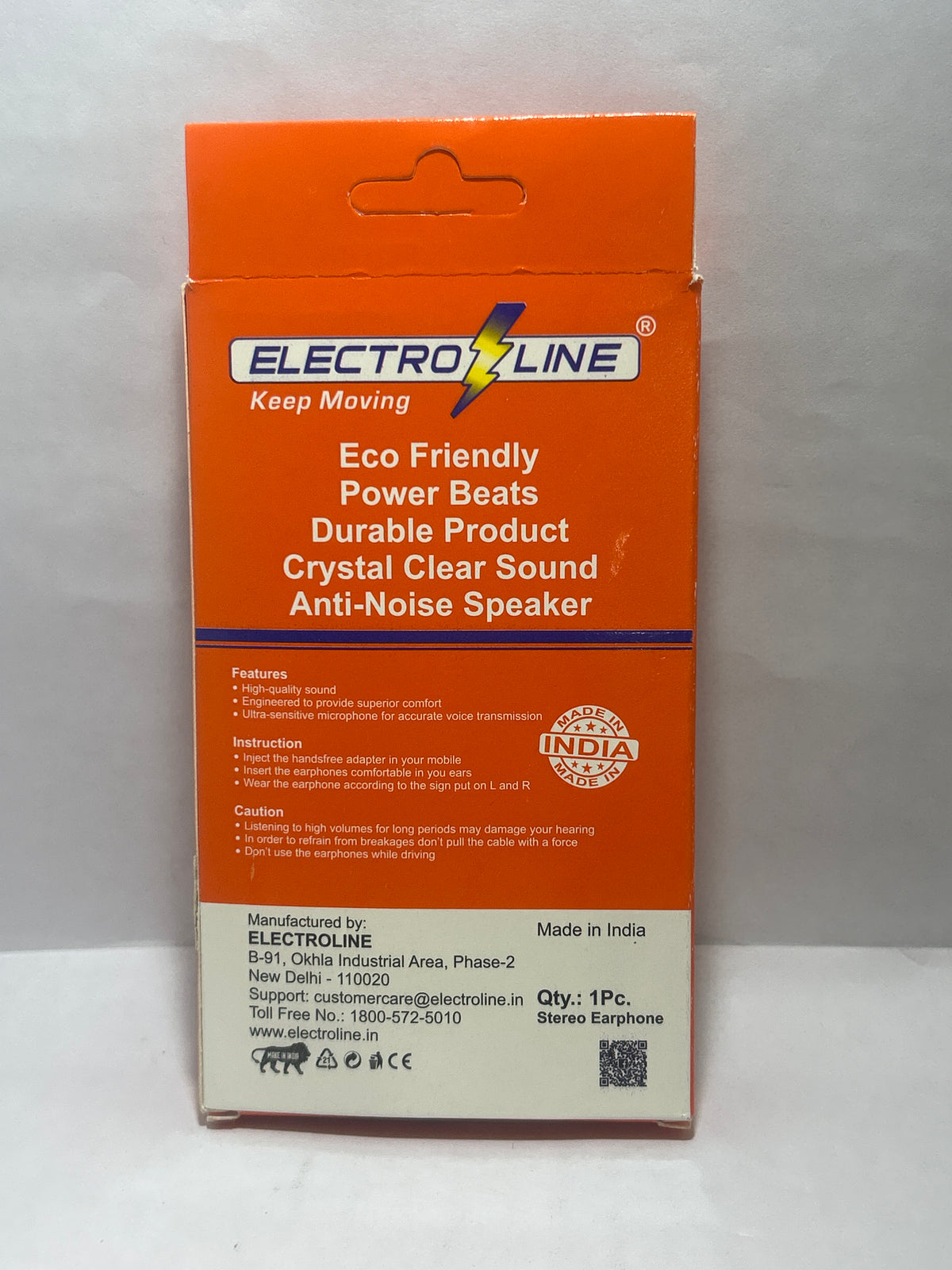 ELECTRO LINE K-14 EARPHONE
