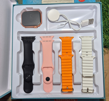 W9 Ultra+ Big Size Smart Watch 4+1
