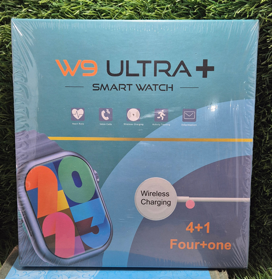 W9 Ultra+ Big Size Smart Watch 4+1