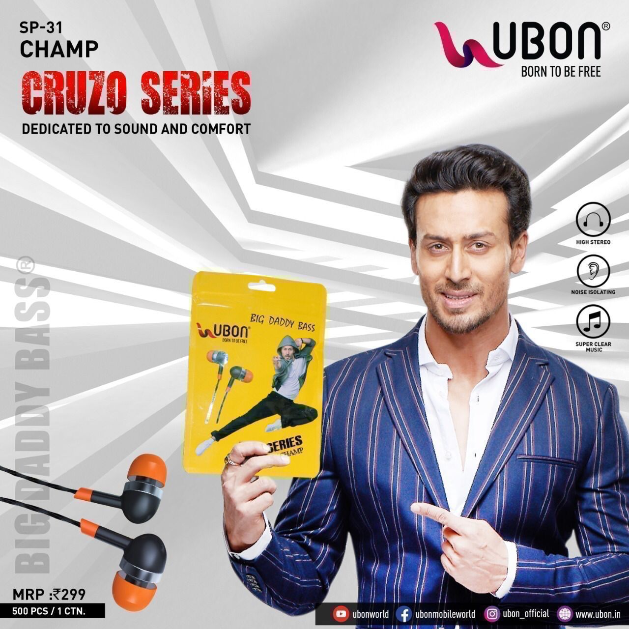 UBON SP-31/Champ Handsfree