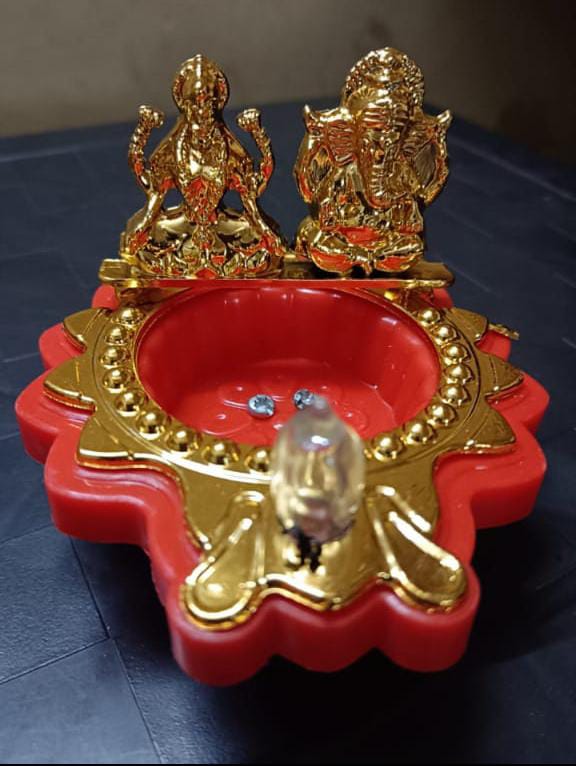 Ishika senser diya water led,ganesh-laxmi