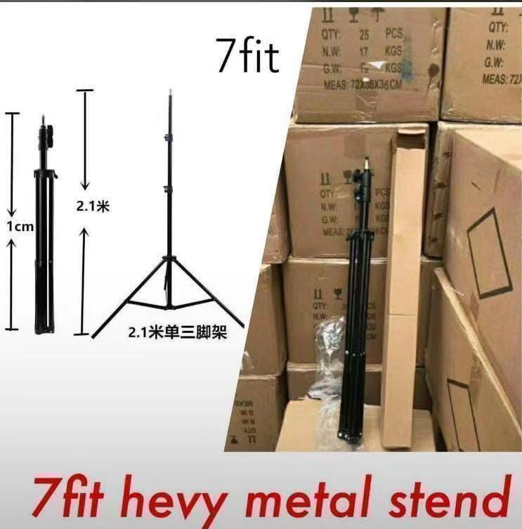 tripod metal stand 7ft, video/selfie stand