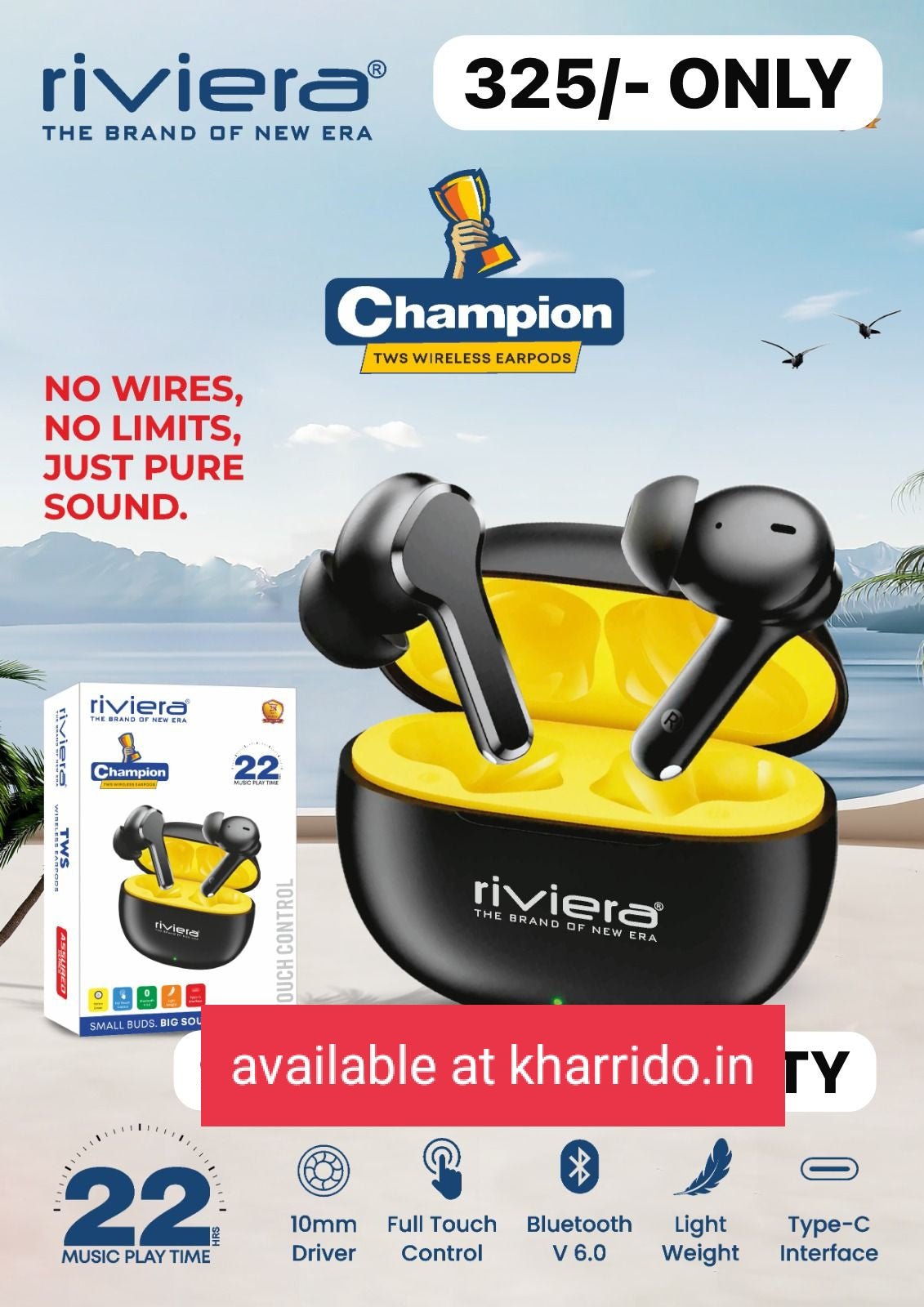 Riviera Champion Earbuds