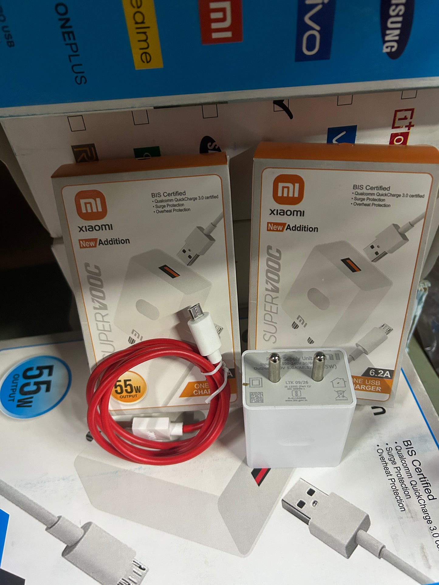 Oppo/ Vivo/ Mi 55W V8 Fast Charger