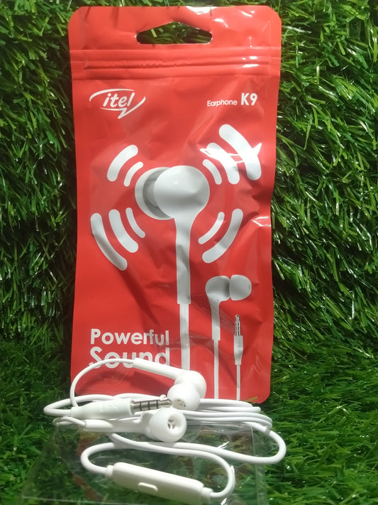 Itel k9 original handsfree itel original