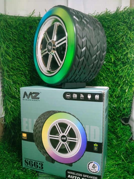 MZ S663 tyre shape Bluetooth speaker