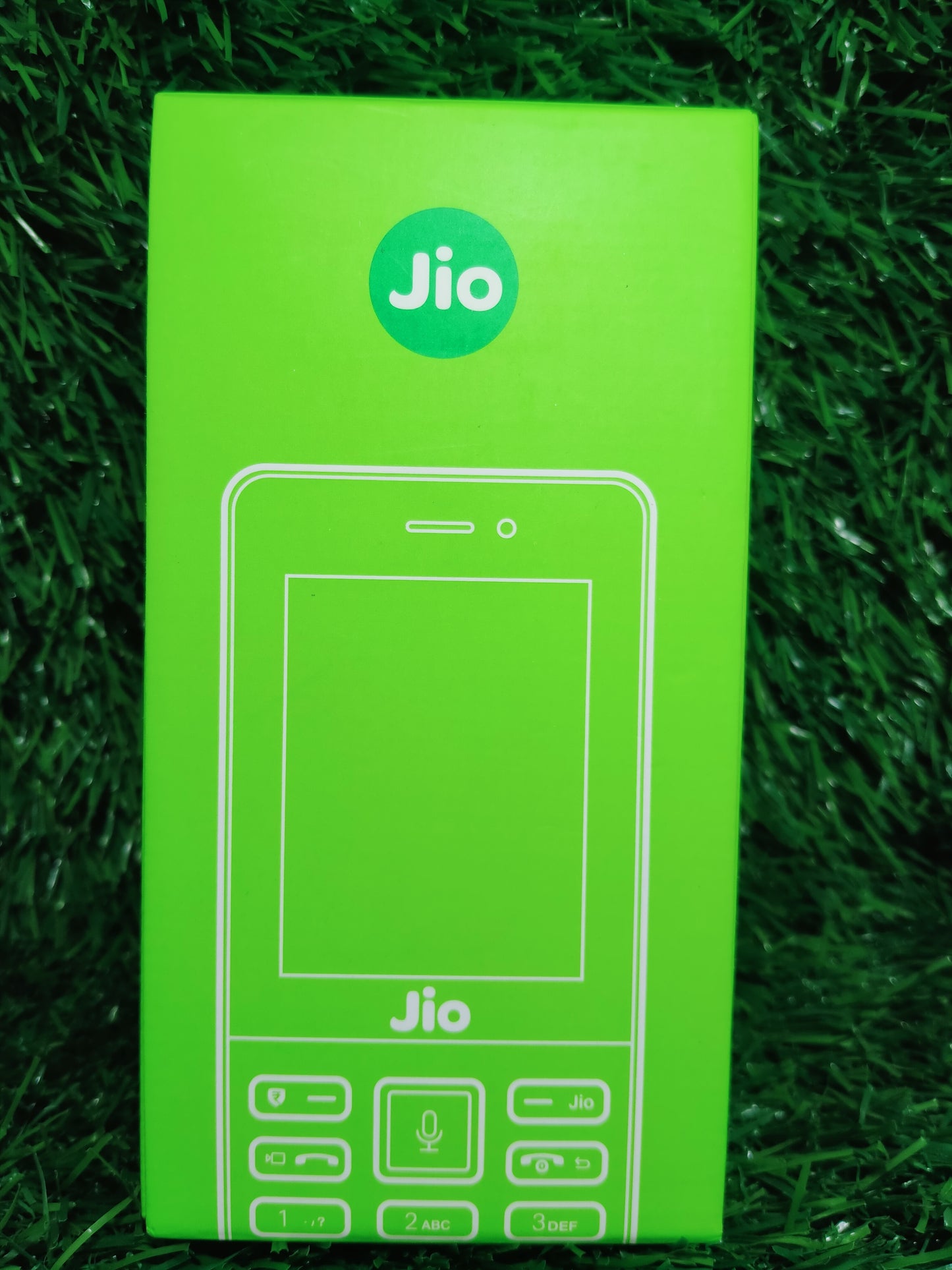 jio green Mobile phone