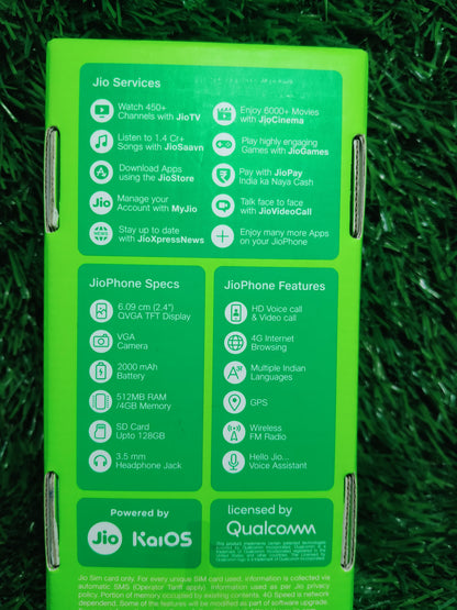 jio green F320 Mobile phone (new)