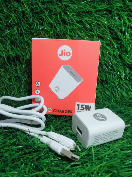 JIO 15W single usb charger