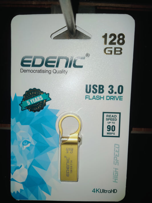 EDENIC 128GB,usb 3.0 fast pen drive