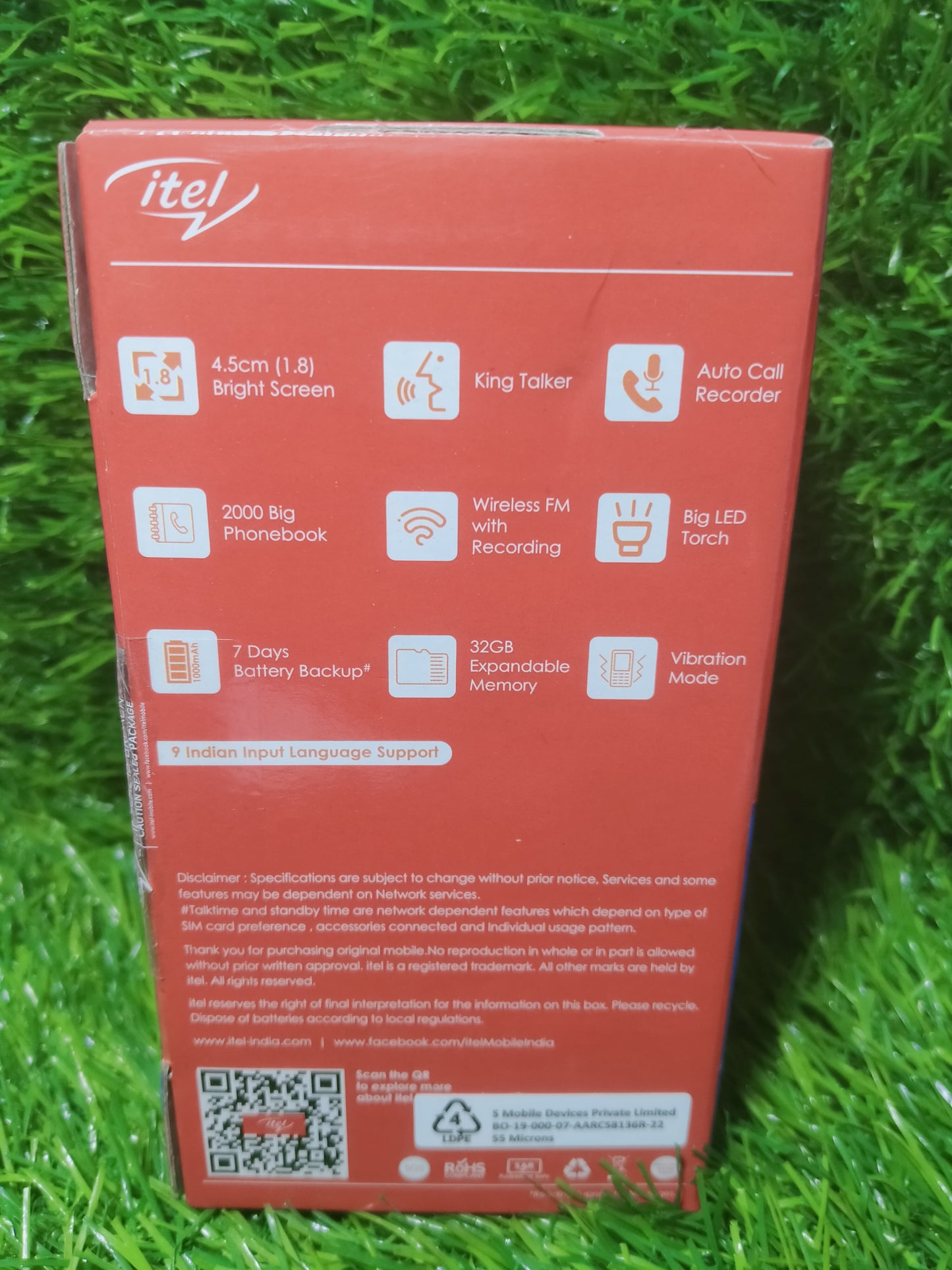 itel ACE 2 HEERA mobile phone