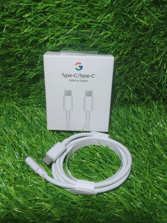 TYPE- C TO TYPE- C CABLE by Google