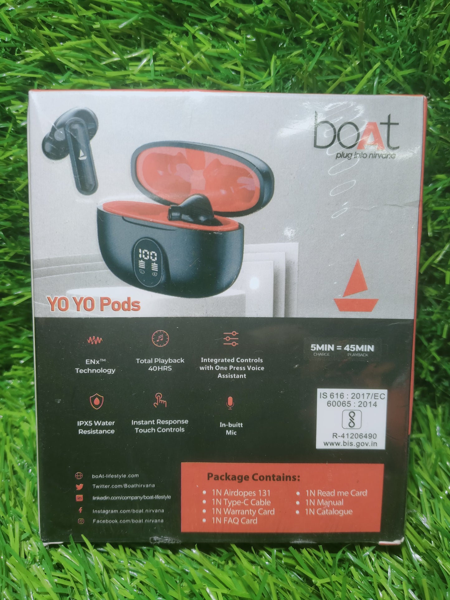 boAt YO YO pods wireless earbuds