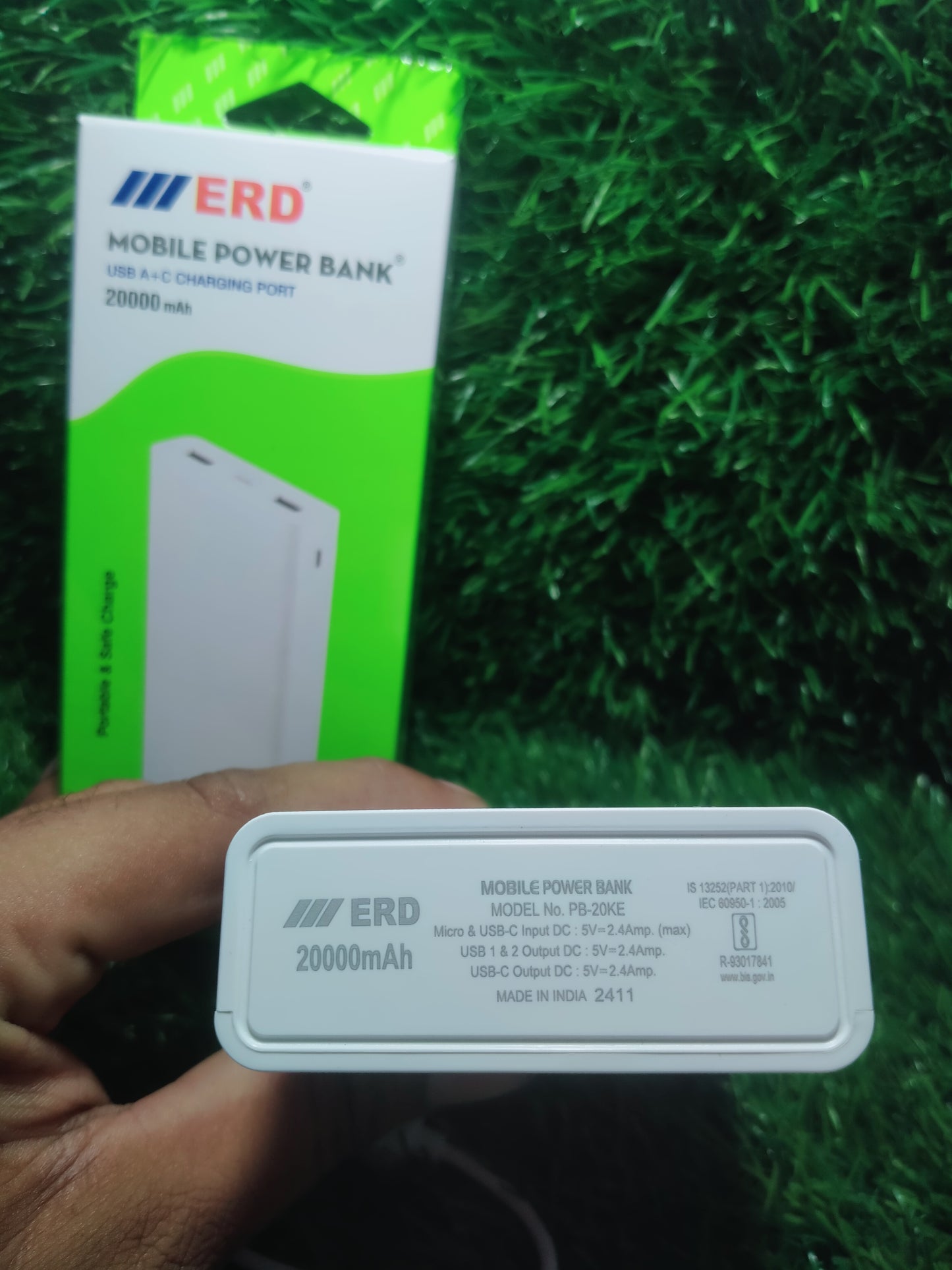 ERD PB-20KE 20000mAh powerbank/ Batterybank