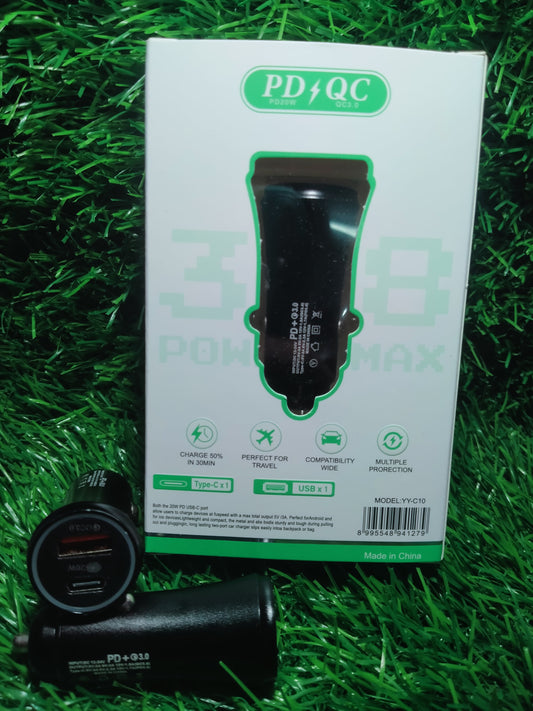 METAL CAR CHARGER YY-C10