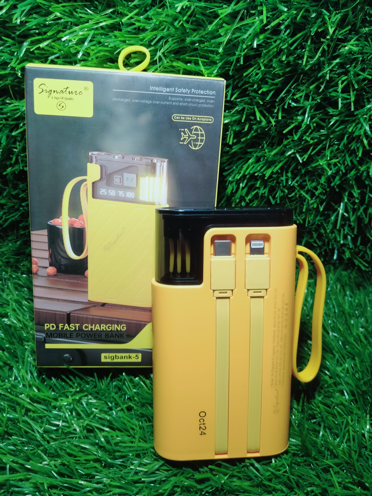 signature sigbank 5 fast pd powerbank mobile