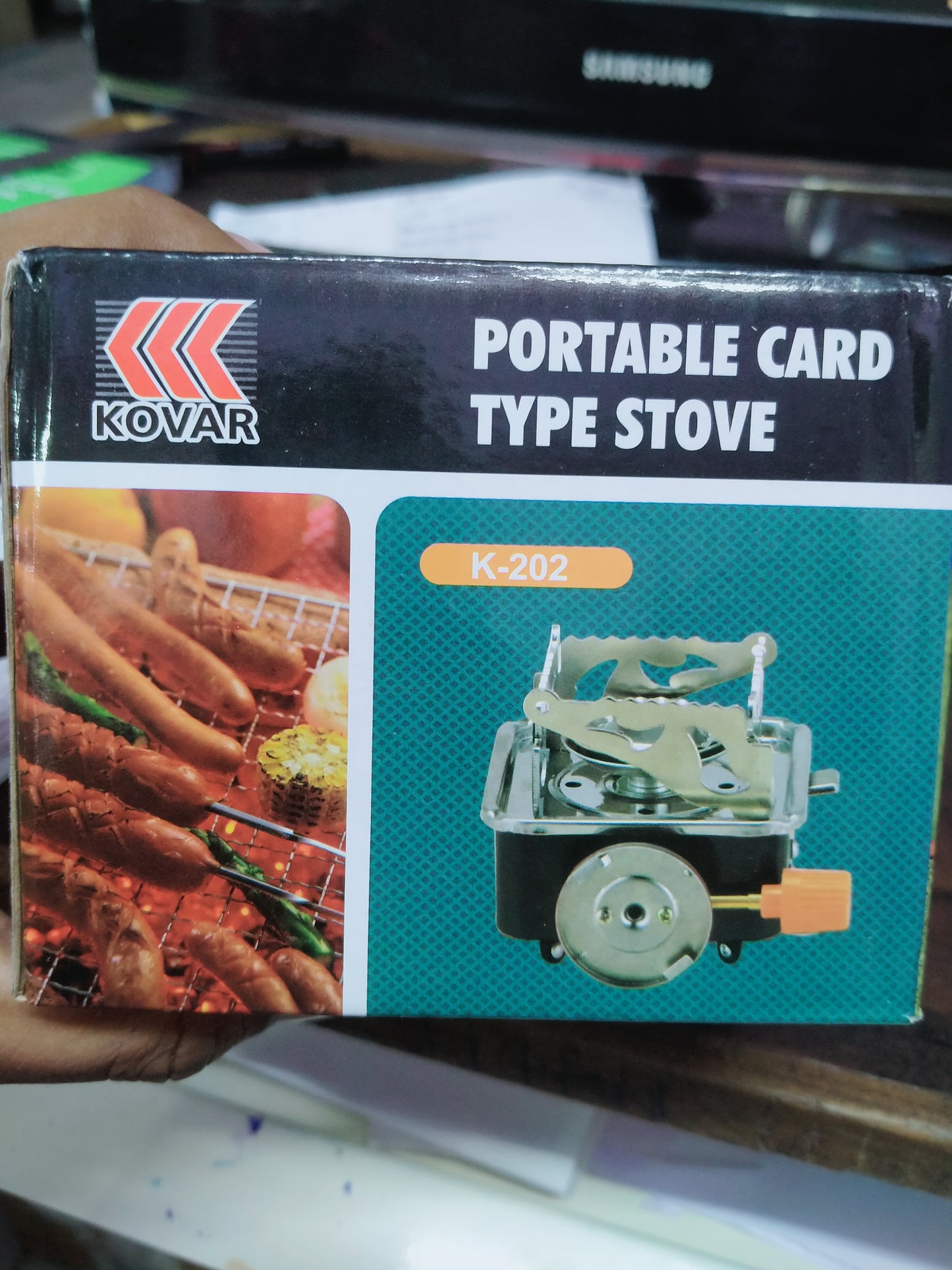 Portable Card stove