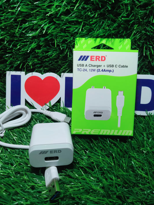 ERD TC-24,12W 2.4A Type-C mobile CHARGER