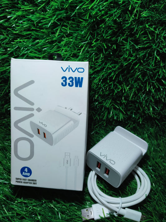 VIVO 33W, 4A dual usb Micro usb/ V8,mobile stand charger