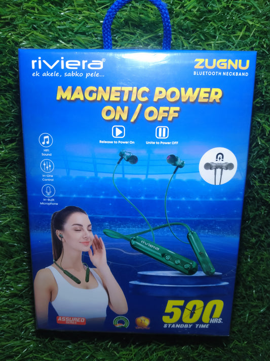 Riviera ZUGNU ,MEG ON OFF Bluetooth Neckband