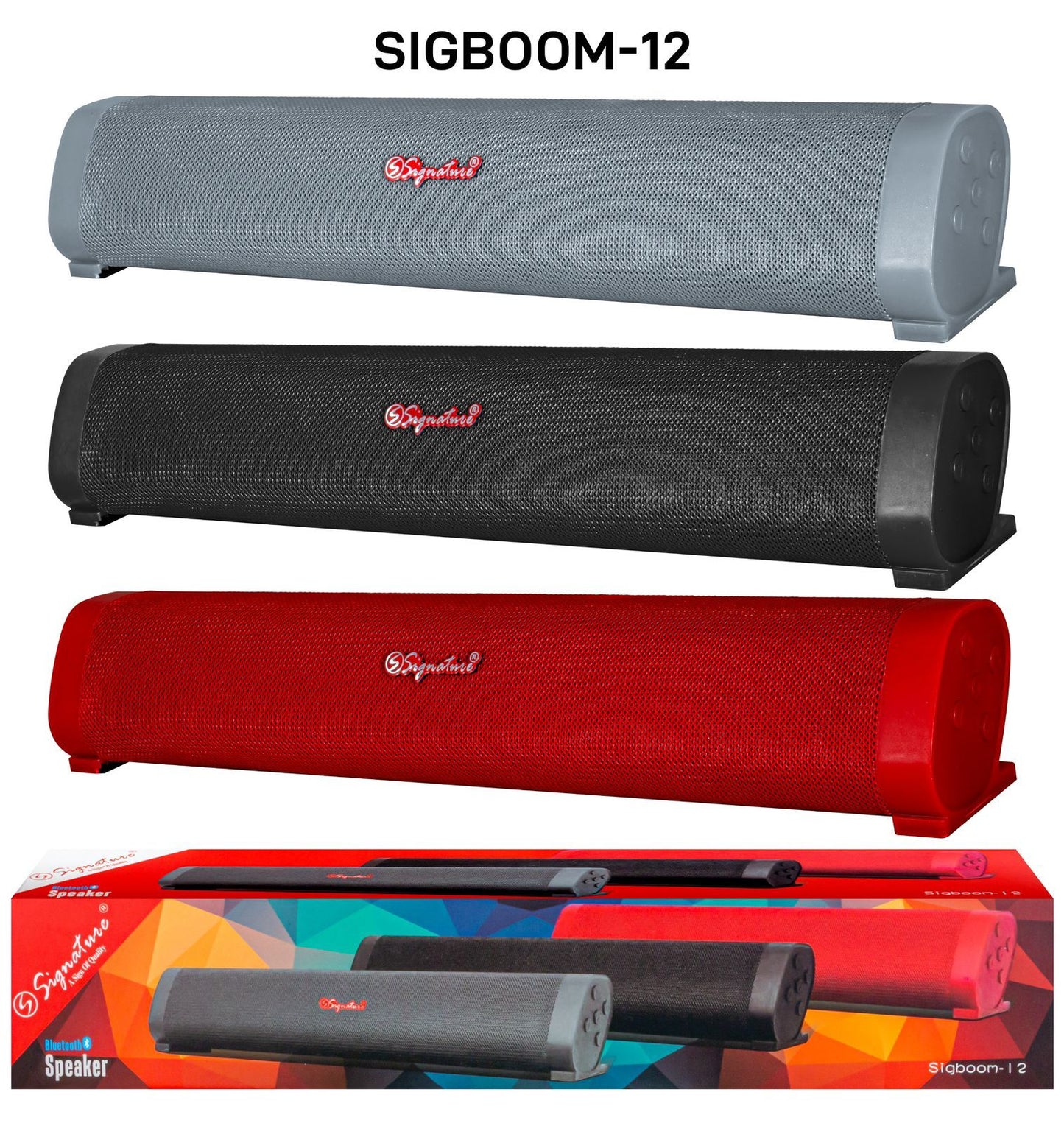 SIGNATURE SIGBOOM 12 bluetooth speaker