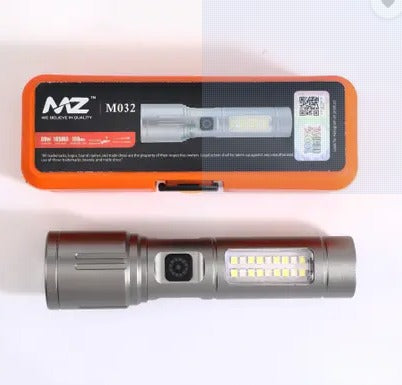 MZ M032 Zoomable 80W with 1200mAh Battery & 6 Modes Torch