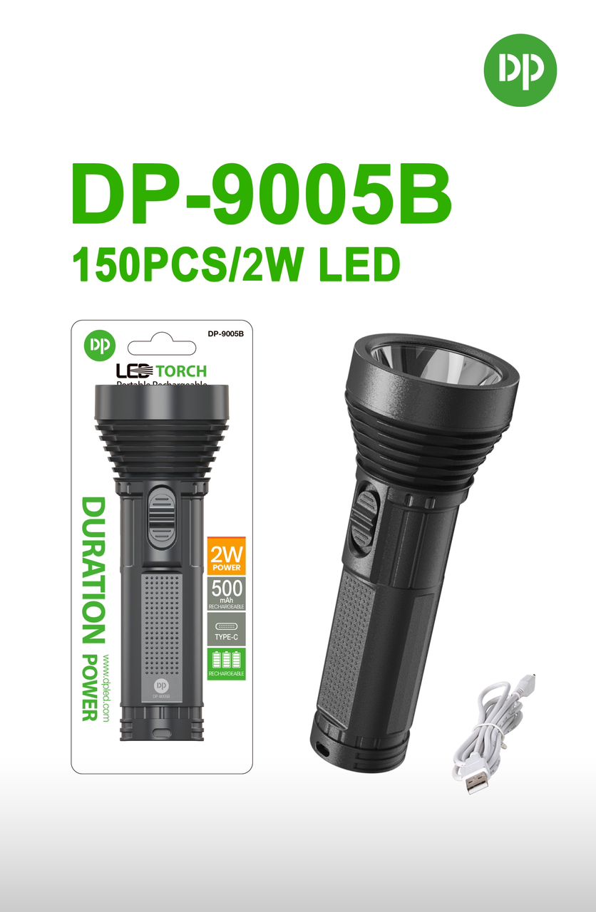 DP 9005B 2W LED Tourch